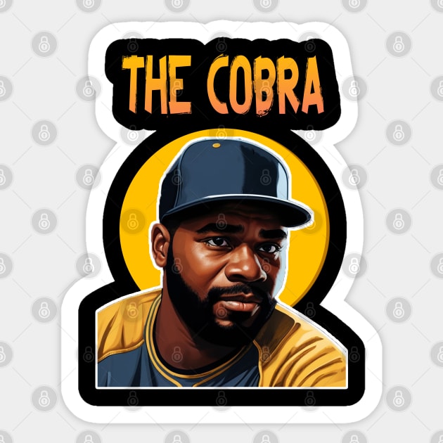 The Cobra Sticker by Moulezitouna